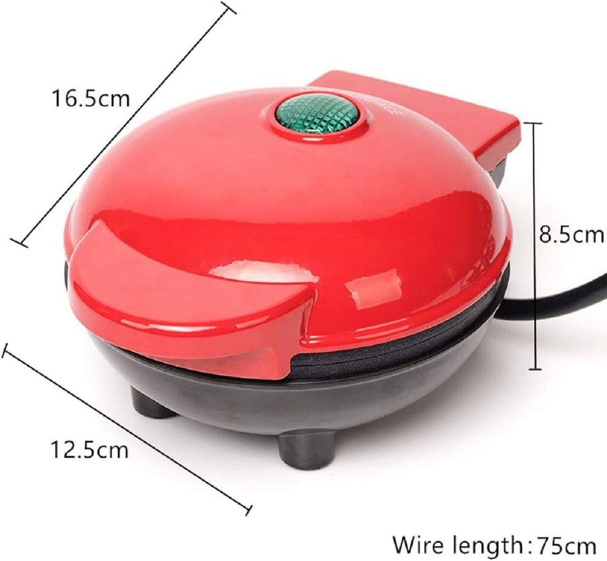 Mini Waflera Electrica Antiadherente